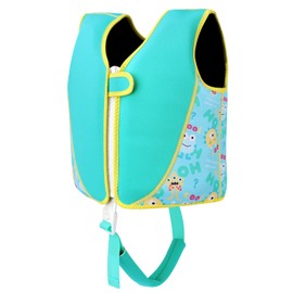 Wenlia Children's Swim Jacket, Kids Swim Jacket Toddler Swimming Vest Float Jacket, Cute Float Vest Swimming Float-Ideal Swimming Trainer 10-25kg