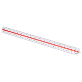Linex 100413046 Triangular Scale Scale Scale 1:500:1000:1250:1500:2000:2500 Ideal for Architects and Engineers