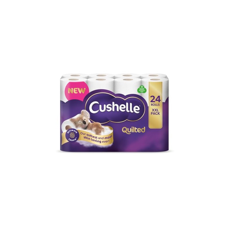Cushelle Ultra Quilted Toilet Roll 24 Rolls