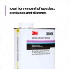 3M 38984 Specialty Adhesive Remover, Transparent, Solvent Based, 1 Quart