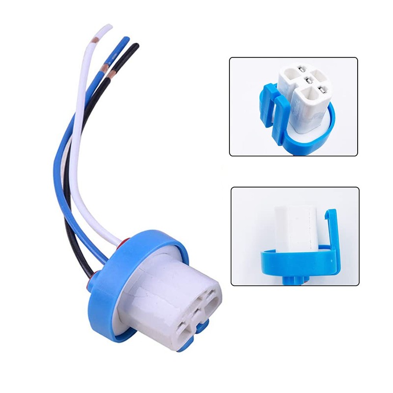 HerMia 9007 9004 HB1 HB5 High Temperature Ceramic Male Wire