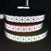 JINBING Silver Sew On Reflective Ribbon Tape for Chothing Safety