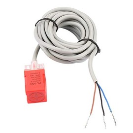 Keenso Inductive Proximity Sensor, PL-05N NPN Closer DC Proximity Sensor Switch 5mm Distance Magnetic Proximity Sensor Switch