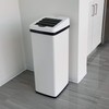 iTouchless 14 Gallon Sliding Lid Automatic Sensor Trash Can with