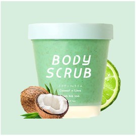 Natural Sea Salt Foot Scrub Get Smooth and Toned Skin with Handmade Sea Salt Foot & Body Scrubs with Vitamin E Perfect for Women's Exfoliation Needs (coconut, coconut)