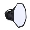 Universal 20cm Octangle Style Foldable Softbox Diffuser For Speedlight Speedlite