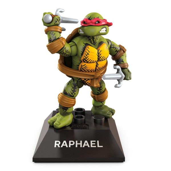 Mega Construx Pro Builders Teenage Mutant Ninja Turtles Raphael Buildable Figure