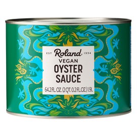 Roland Foods Vegan Oyster Sauce 64.2 Ounce Can, Pack of 1