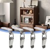 90 Degree Hook Lock Bolt, 304 Stainless Steel Safety Angle