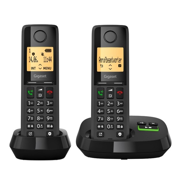 Gigaset Pure 320A Duo Cordless DECT Telephone with Answering Machine