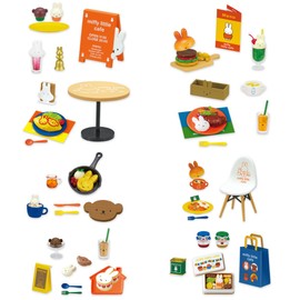 Reement Miffy Little Café 1 Box, Approx. H 4.5 x W 2.8 x D 2.4 inches (115 x 70 x 60 mm), Made of PVC, ABS