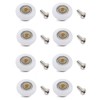8 Pieces Stainless Steel 19MM Wheel Dia Shower Door Wheel