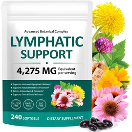 Lymphatic Drainage Supplements-| 21-in-1 Botanical Detox Formula for Lymph System
