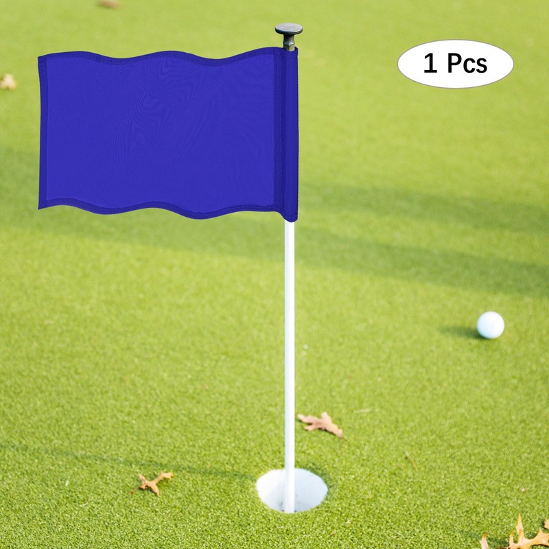 TIXIPEM Golf Flag with Tube Inserted [1pcs] - Nylon Putting