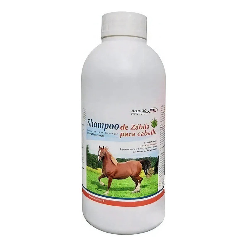 Shampoo De Zábila Para Caballo Sábila 1 L Aranda