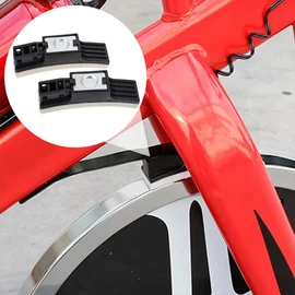 VORCOOL 2 Pcs Bike Brake Pads Exercise Bike Brake Pads Felt Spinning Bike Brake Pads Blocks for Fitness Bike Cycle Brake Replacement Parts Black
