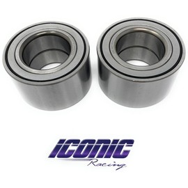 Iconic Racing Both Rear Wheel Bearings Compatible with 10-16 Polaris Ranger 800 4x4 EFI Crew 6x6 XP