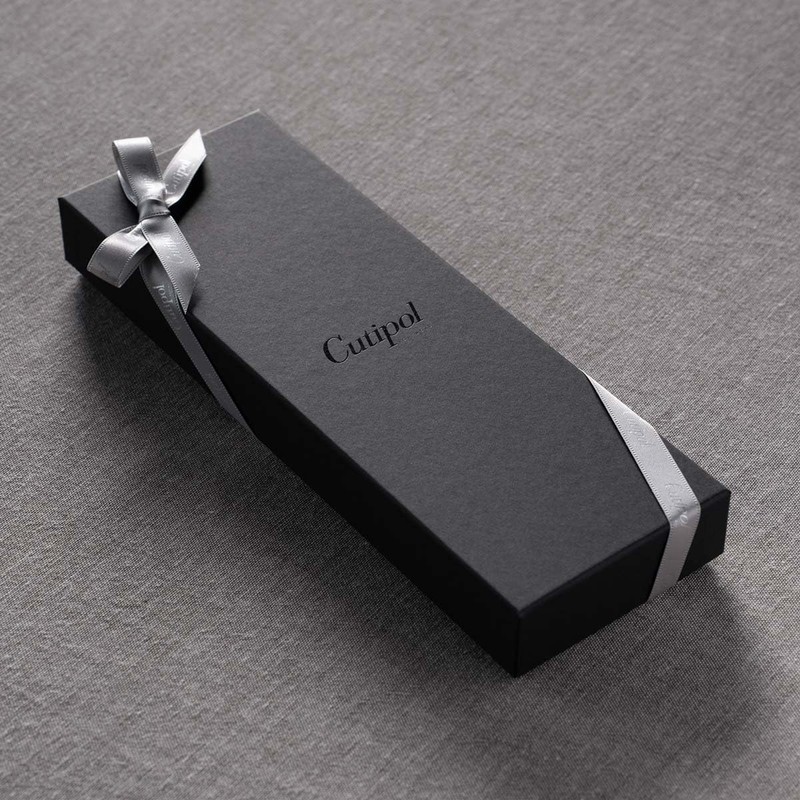 Cutipol GOA Black/Matte Silver Dessert (2 Forks and Spoons) 4