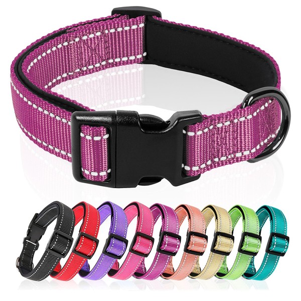 HEELE Dog Collar, Nylon Dog Collar, Reflective Dog Collar with