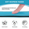 PenSeepet Reflective Dog Collar Padded with Soft Neoprene Breathable Quick