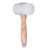 Leather Carving Hammer White T Shaped Nylon Leather Stamping Hammer