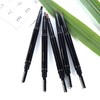 Eyebrow Brush and Pencil Combo, Waterproof Brow Pen for Precise