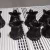 For PLUS PLUS Lot of 8 Connectable Black Xenomorph Alien