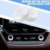 X AUTOHAUX AC Control Switch Knob Cover Trim for Toyota
