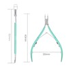 RoserRose Pack of 2 Nail Clippers, Nail Nippers for Toenails