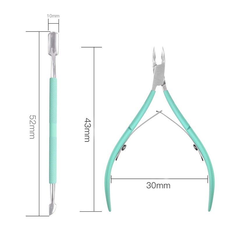 RoserRose Pack of 2 Nail Clippers, Nail Nippers for Toenails