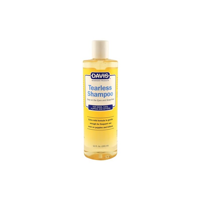 Davis Tearless Pet Shampoo, 12 oz (TS12)