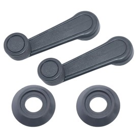 sakurawing Crank Handle, Light Tiger, Custom, Suzuki, Jimny, Every Carriy, Window Regulator, Interchangable, Outside, Left & Right Set, Black