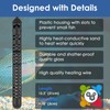 VCRAZE Aquarium Heater 200W Fish Tank Heater with External Thermostat