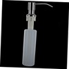 CAXUSD 2pcs 300ml Stainless Steel Foaming Soap Dispenser Liquid Soap