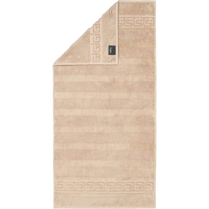 Cawö Home Hand Towels Noblesse Uni 1001 Sand 375 Wash
