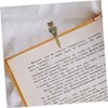 Operitacx Eule Buchmarker Buchseiten Marker Dekorative Lesezeichen Mit Edelstein Einlage