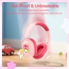 LOBKIN Kids Wireless Over-Ear Headphones with Foldable Design MIC for