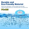 SPOROLWE Floating Pool Thermometer Easy Read – Battery-Free, Color-Coded Ideal