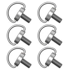 6 Pcs Aluminum Screw for DJI RC and DJI RC PRO, Mini 3/Mini 3 PRO RC Neck Strap Soft Stress Relief with Stainless Steel Buckle 304 and Screws for Remote Control Accessories