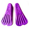 Swimz Missile Short Blade Swim Training Fins - Purple (L