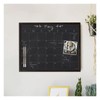 16"x20" Wood Frame Chalkboard Calendar Comes included with 2 white