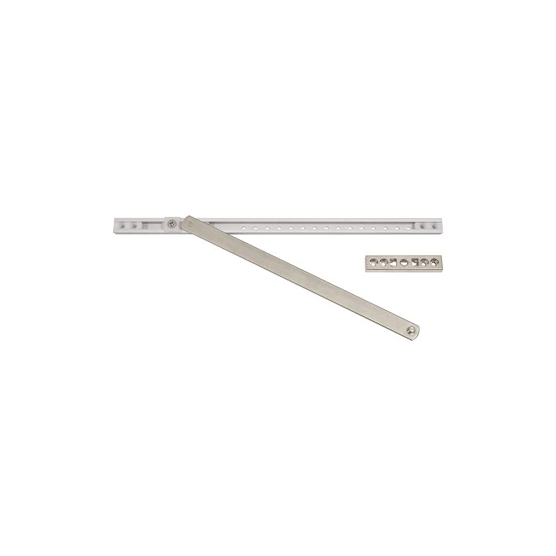 ZEROplus PVCu Door Concealed Restrictor, Euro Groove, Adjustable Opening Angle,