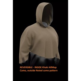 Ginger Dynamics Paintball Airsoft Hunting Camo Ghillie Hood Camoflauge one size