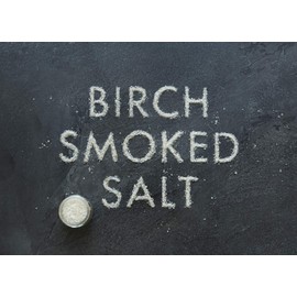 Saltverk Birch Smoked Sea Salt, 3.17 Ounces of Handcrafted Gourmet Salt Flakes from Iceland
