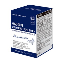 Lactotemi Sturgeon Chondroitin 1200 Plus 600mg 60 Tablets / 락토테미 철갑상어 콘드로이친 1200 플러스 600mg x 60정
