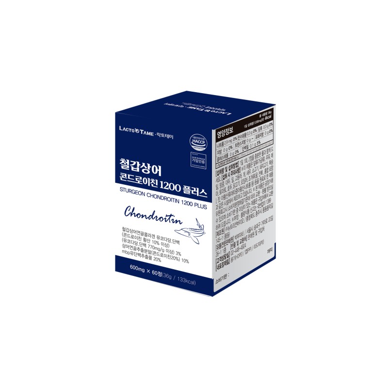 Lactotemi Sturgeon Chondroitin 1200 Plus 600mg 60 Tablets / 락토테미