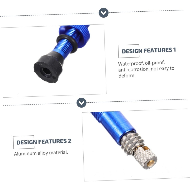 GLEAVI Replace Your Old Bike Valves These Sturdy Metal Bike