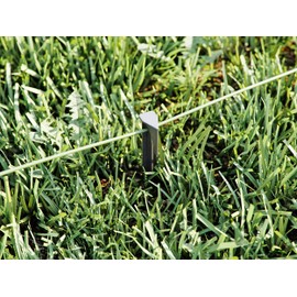 MOWHOUSE 100 x Robotic Lawnmower Hooks Nails Set - 8.5 cm Pegs as Lawn Robot Boundary Cable Accessories