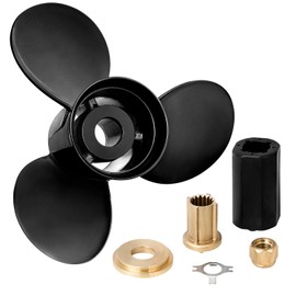 Young Marine OEM Grade Aluminum Outboard Propeller for Mercury Engines 135-300HP&Mercruiser Alpha One Propeller,Hub Kits Included, 15 Spline Tooth,RH (14 1/4 X 21 Pitch)
