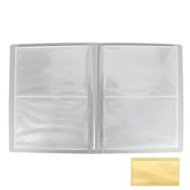 Sticker Book, Transparent Plastic Safe Environmentally Friendly Sticker Storage Book with Label Sticker for Nail Decals Organizing for Photos Organizing